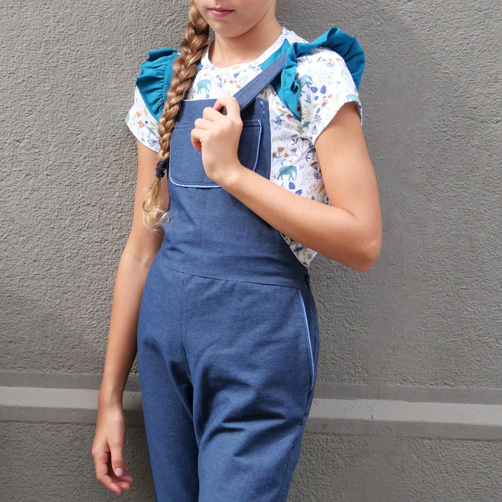 Patron de Couture Enfant Salopettes COCO 2/12 ans - Image 9