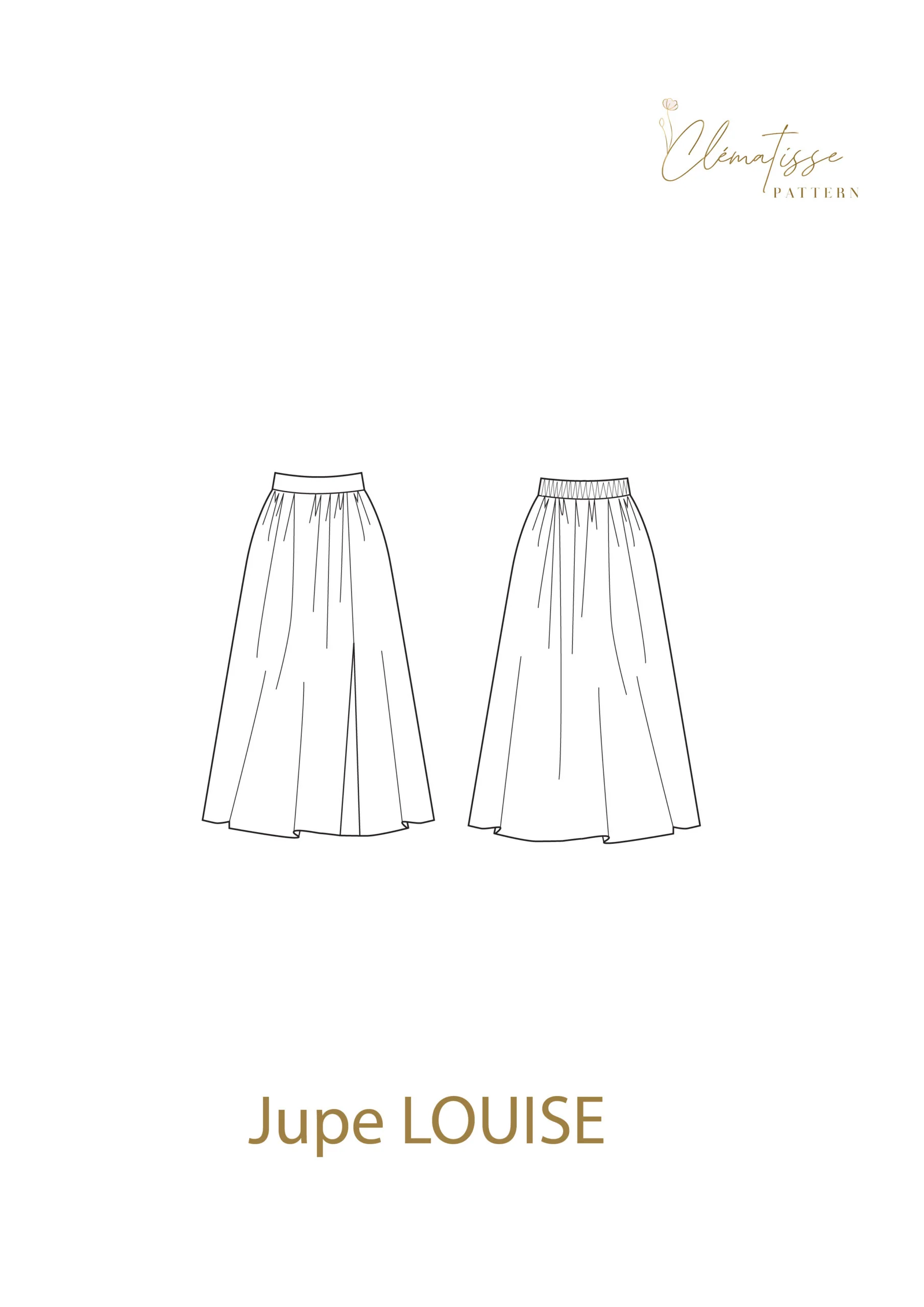 Patron de couture Jupe LOUISE - Image 5
