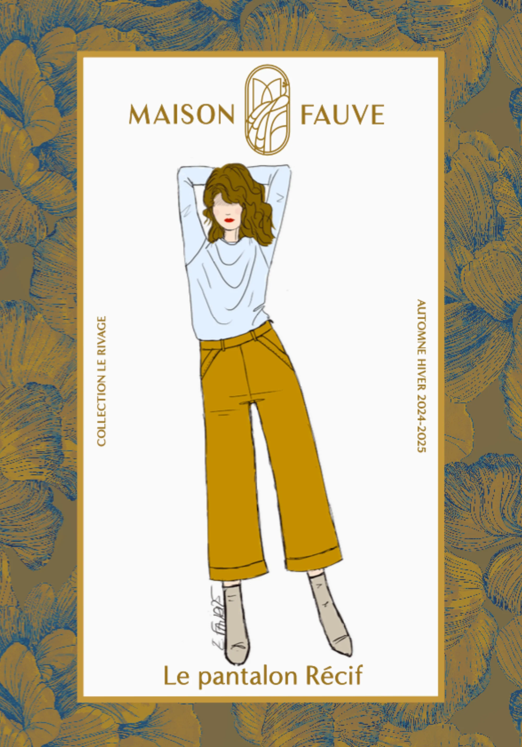 Patron de couture pantalon RECIF