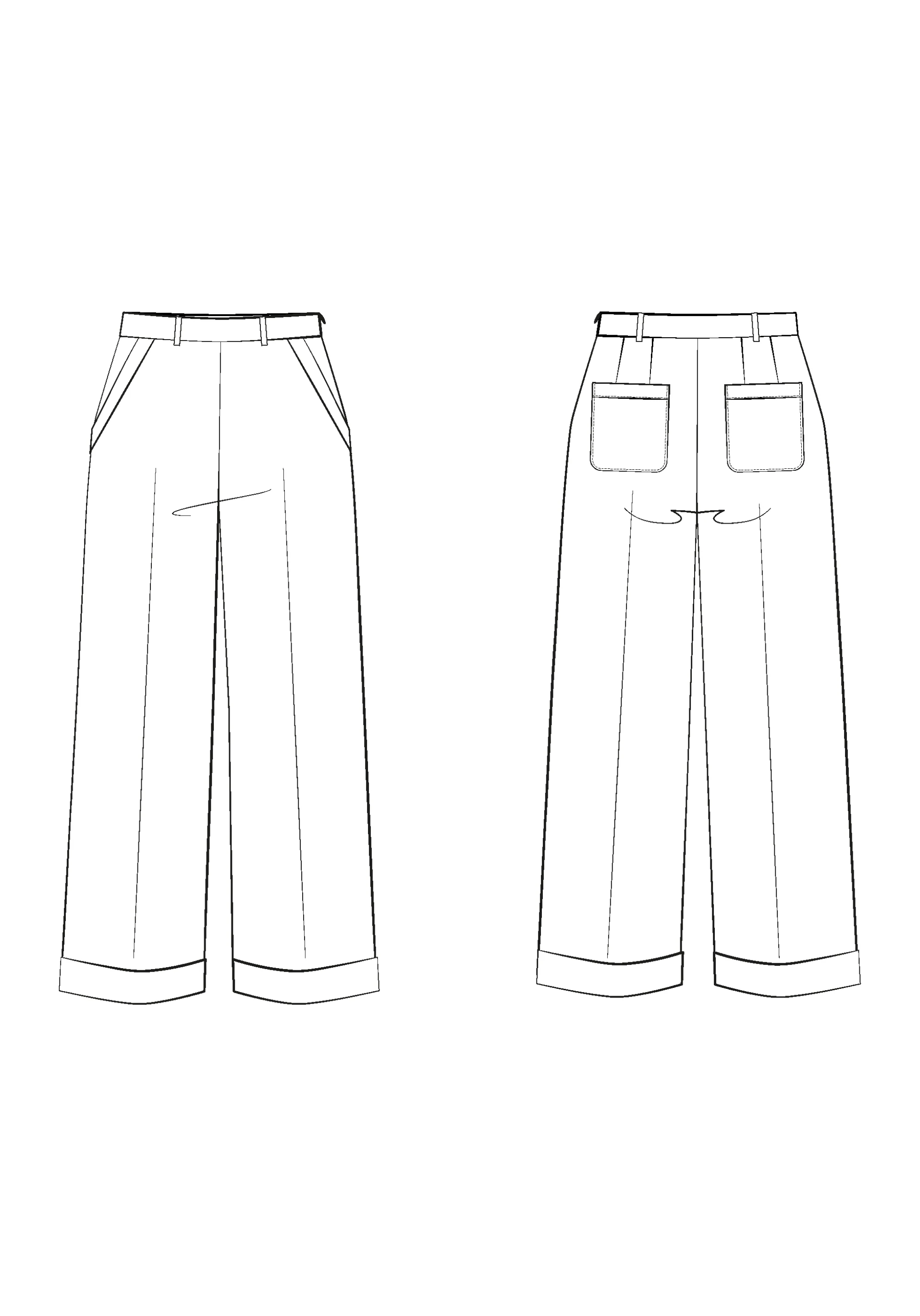Patron de couture pantalon RECIF - Image 2