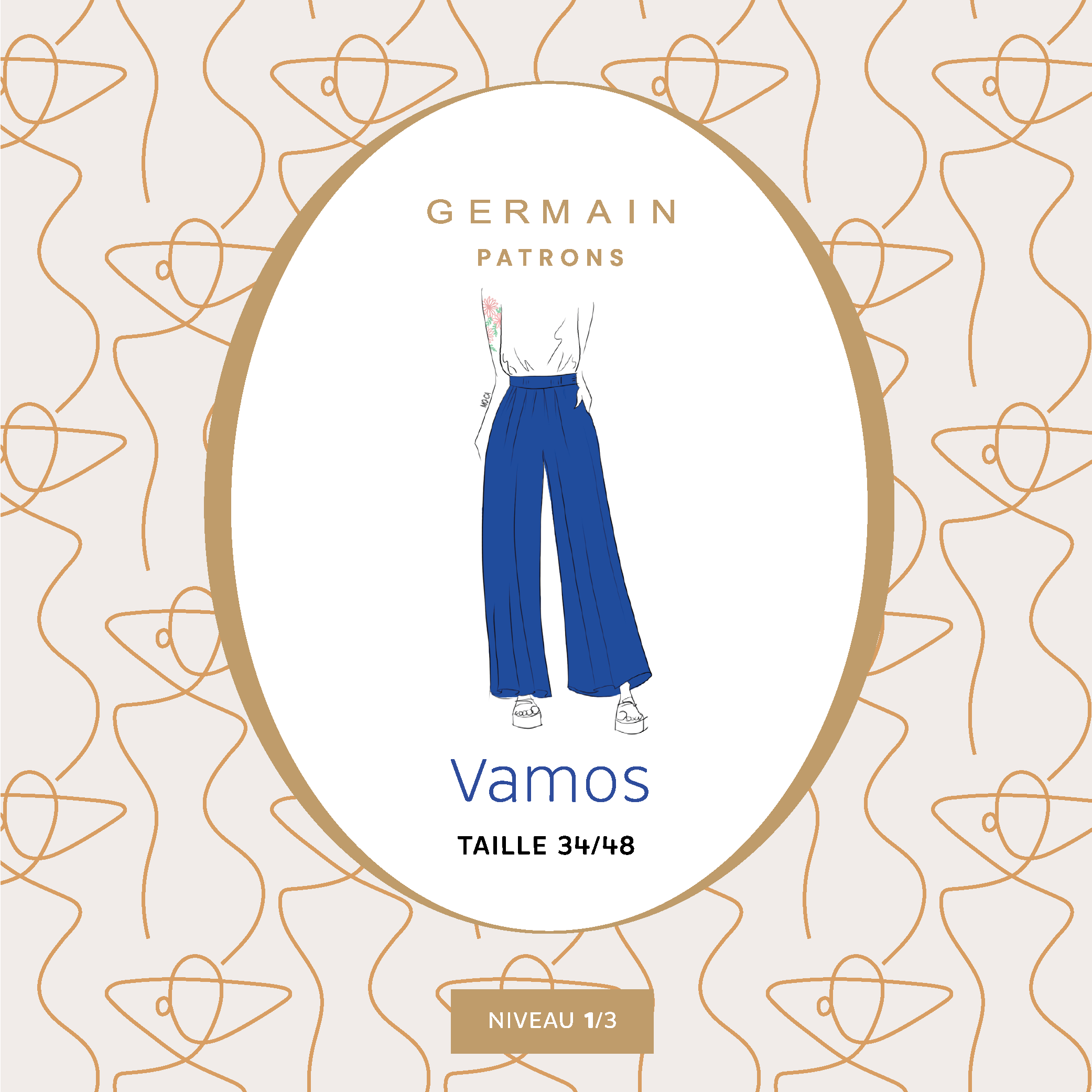 Patron de couture Pantalon VAMOS