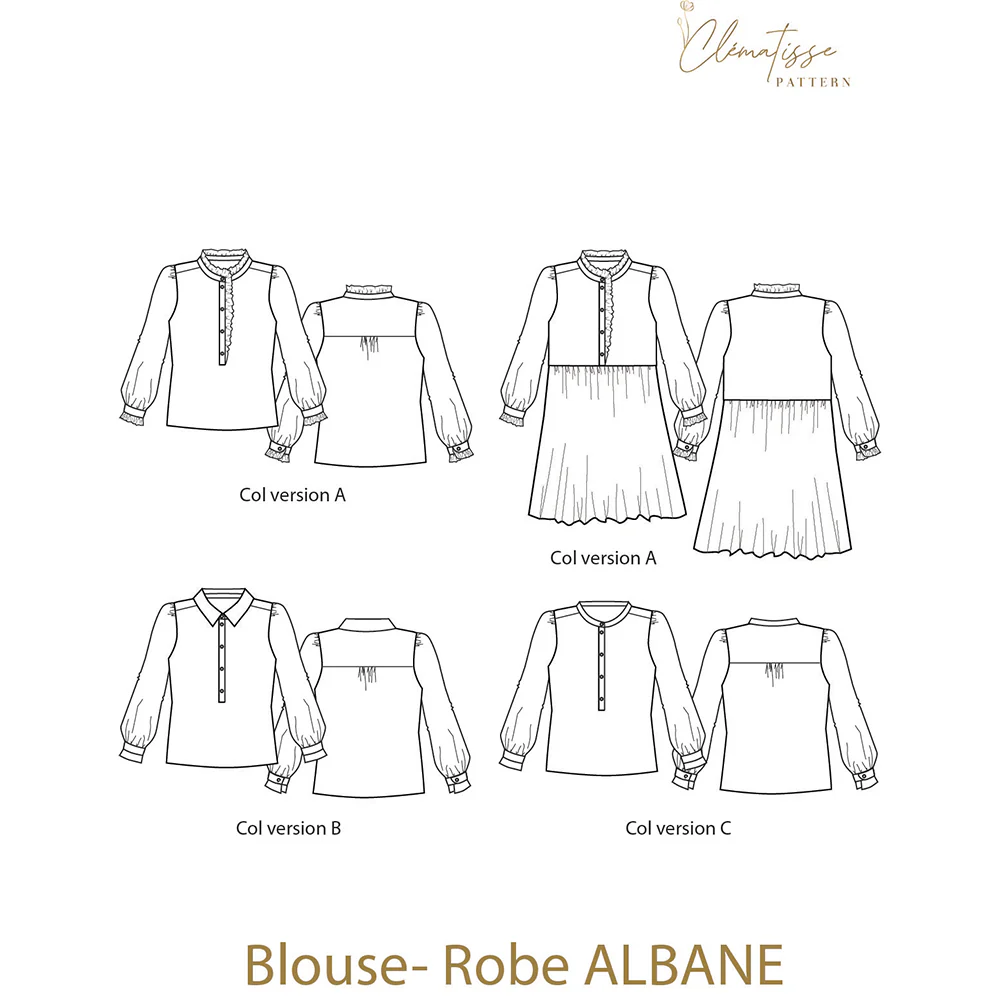 Patron de couture robe ALBANE - Image 2