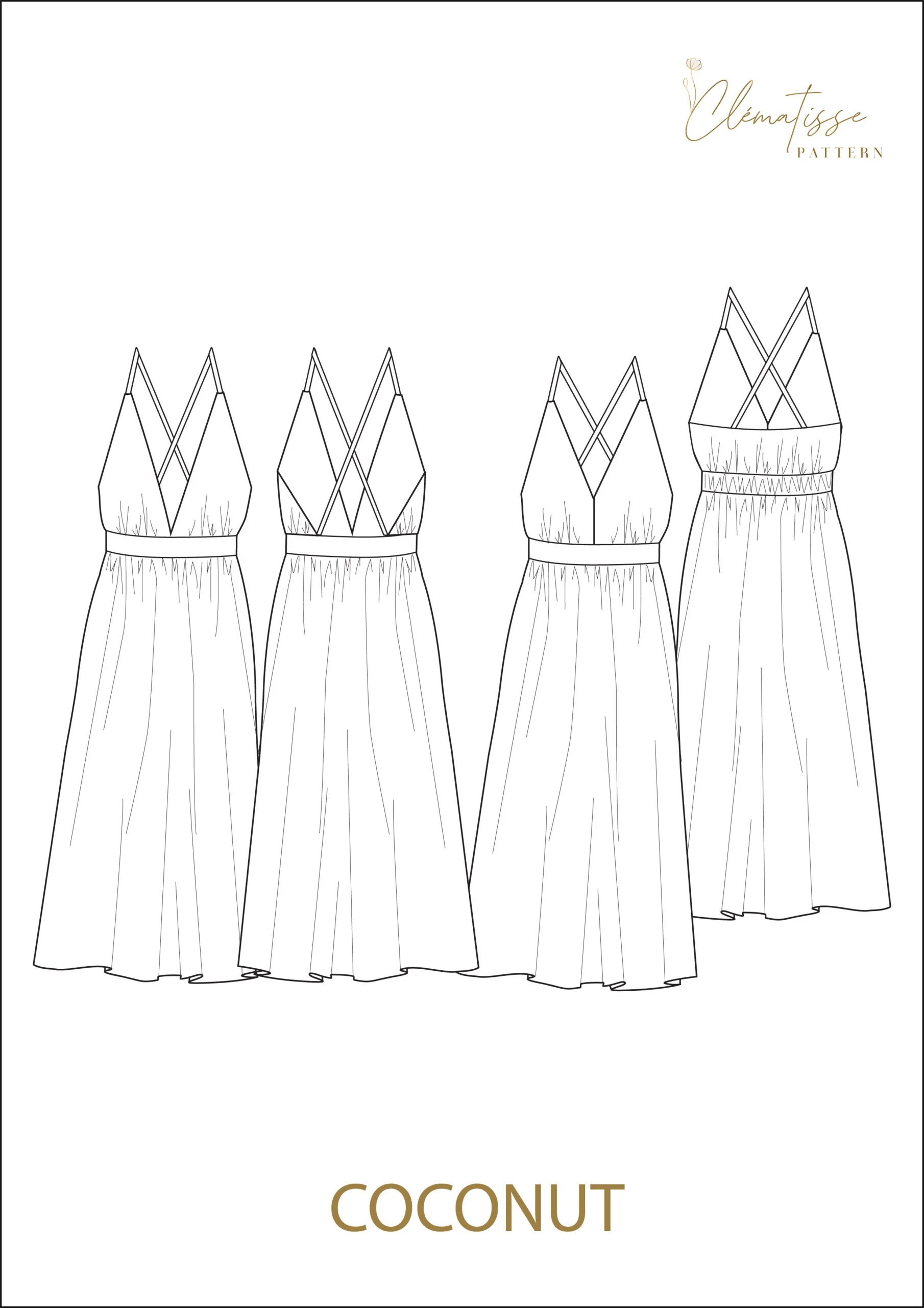Patron de couture Robe COCONUT - Image 5