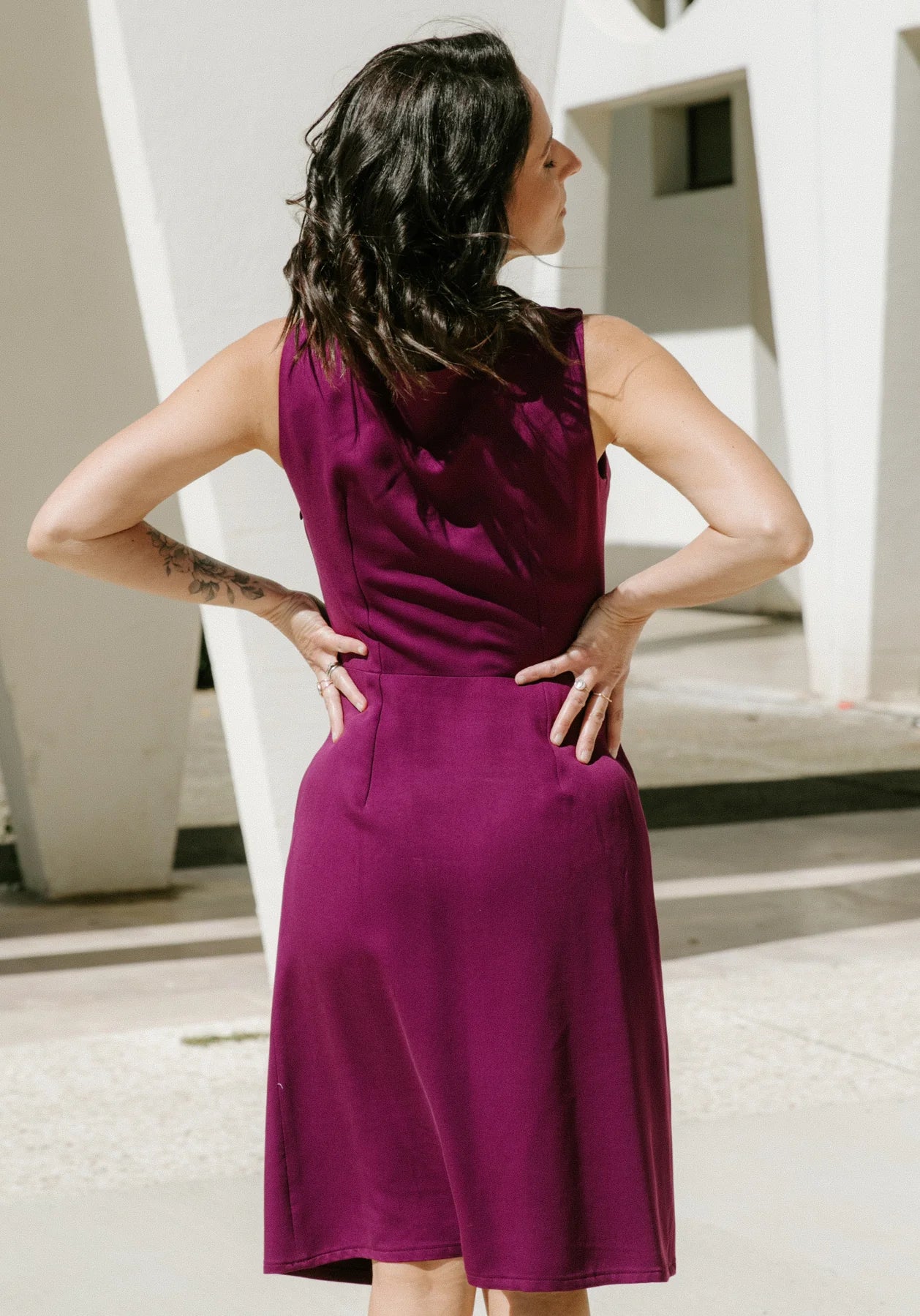 Patron de couture robe drapée TWIST - Image 7