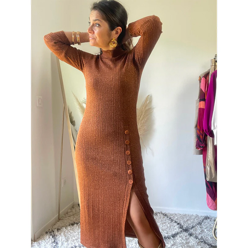 Patron de couture Robe-Pull MAYALINE - Image 3