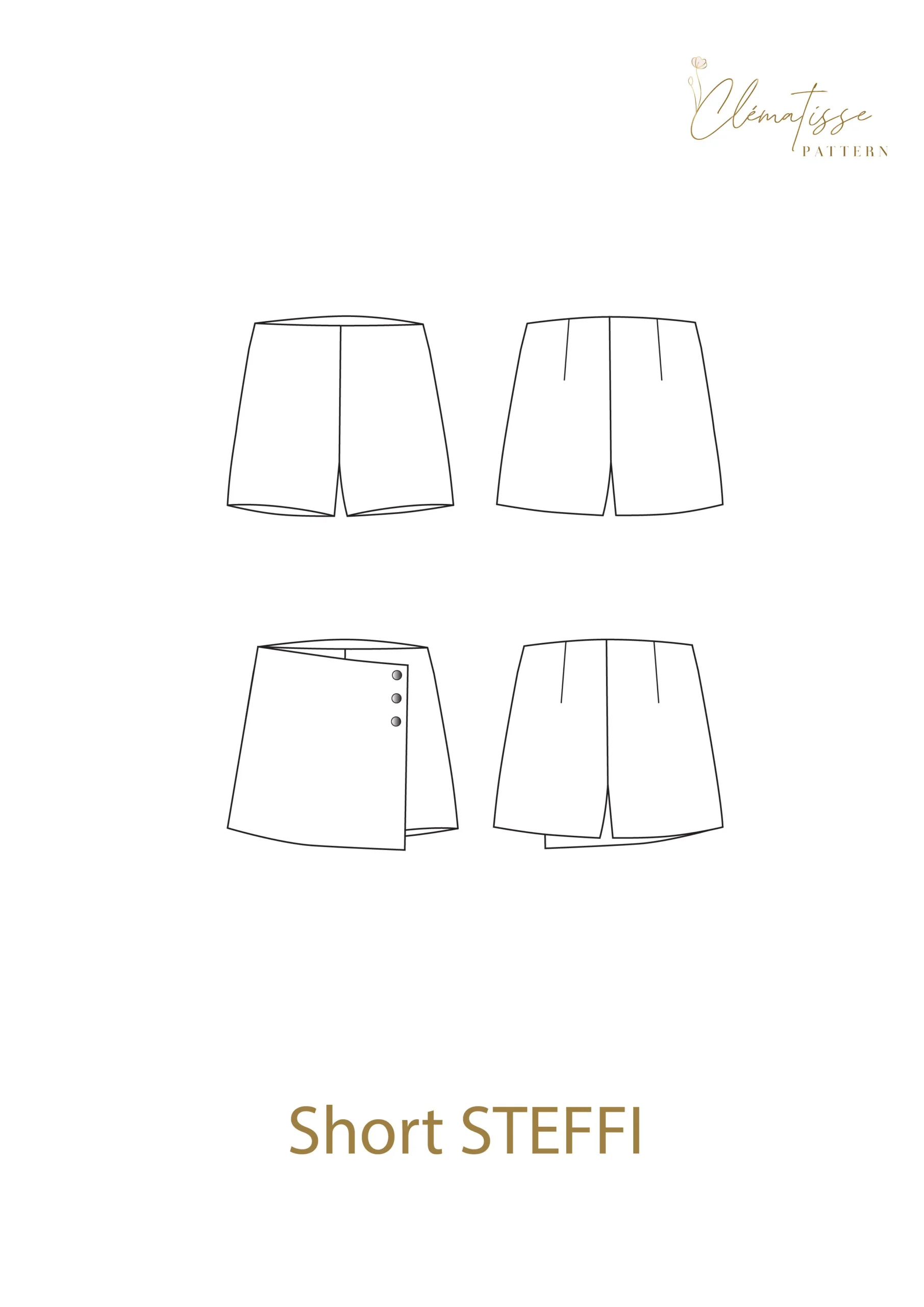 Patron de couture Short-Jupe STEFFI - Image 4