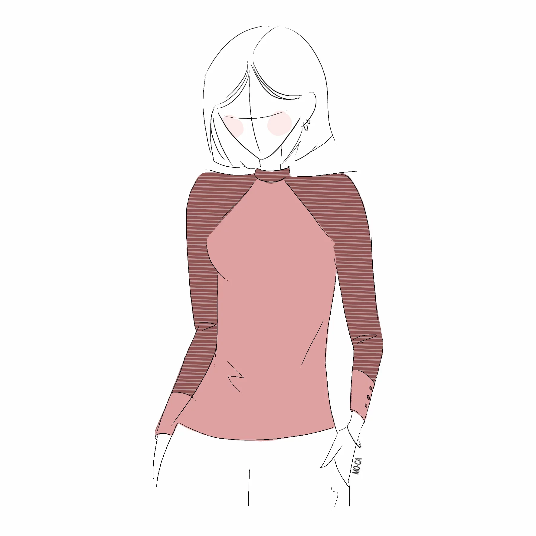 Patron de couture Sous-pull ISAURE - Image 12