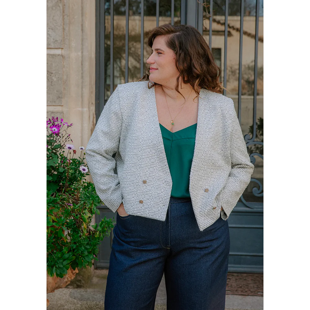 Patron de couture spencer DAMAS - Image 8