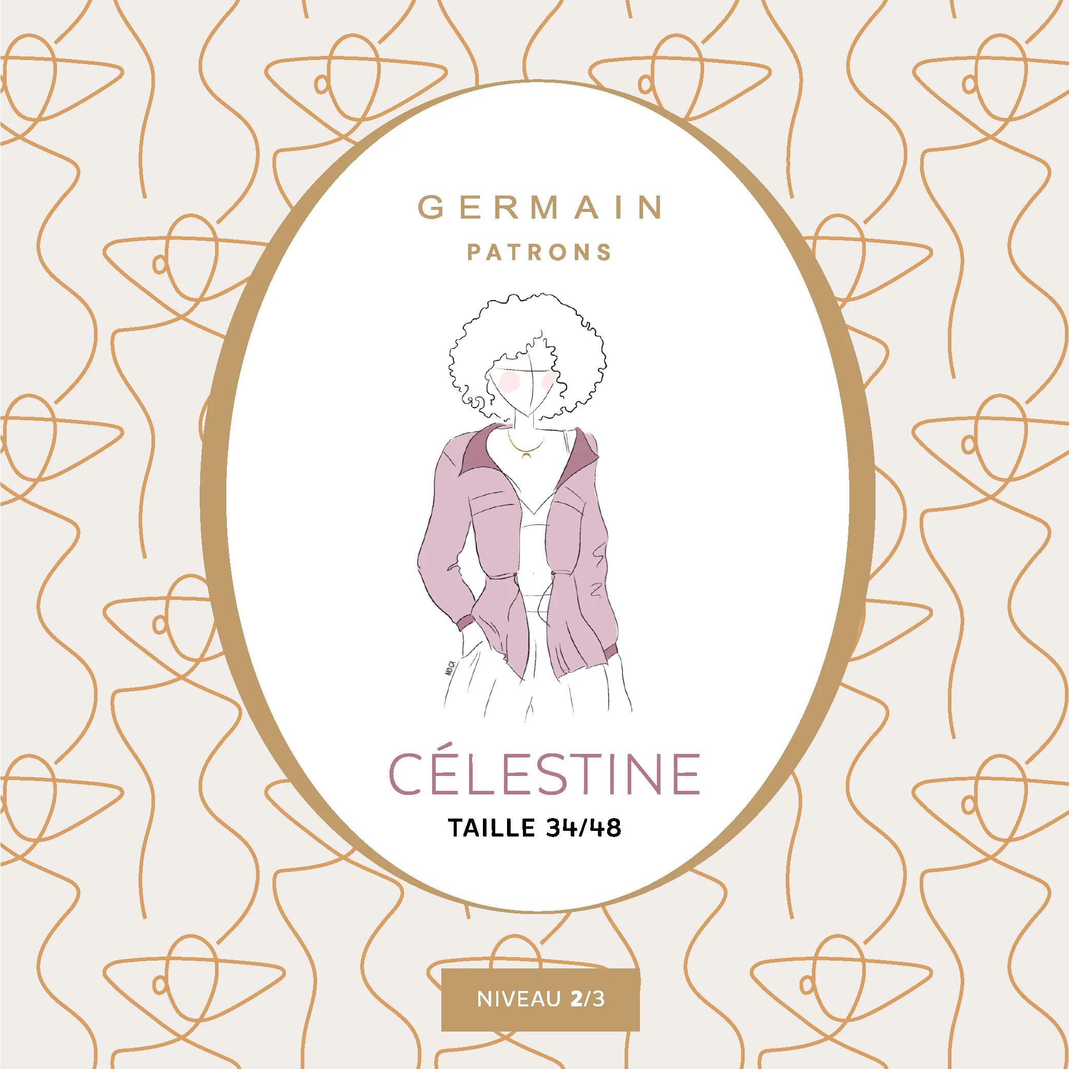 Patron de couture Veste CELESTINE