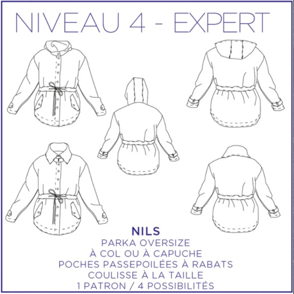 Patron de couture Veste Nils - Image 12