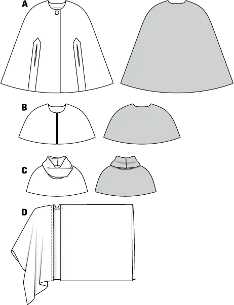 Patron n°: 7313 Cape - Image 2