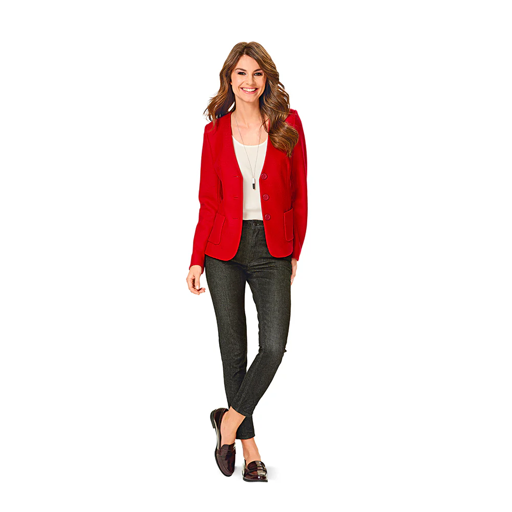 Patron N°6569 Burda : Veste boho-chic - Image 4