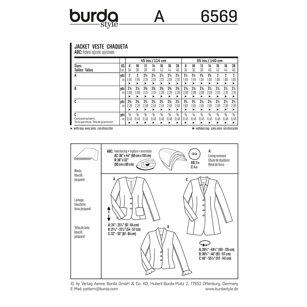 Patron N°6569 Burda : Veste boho-chic - Image 6