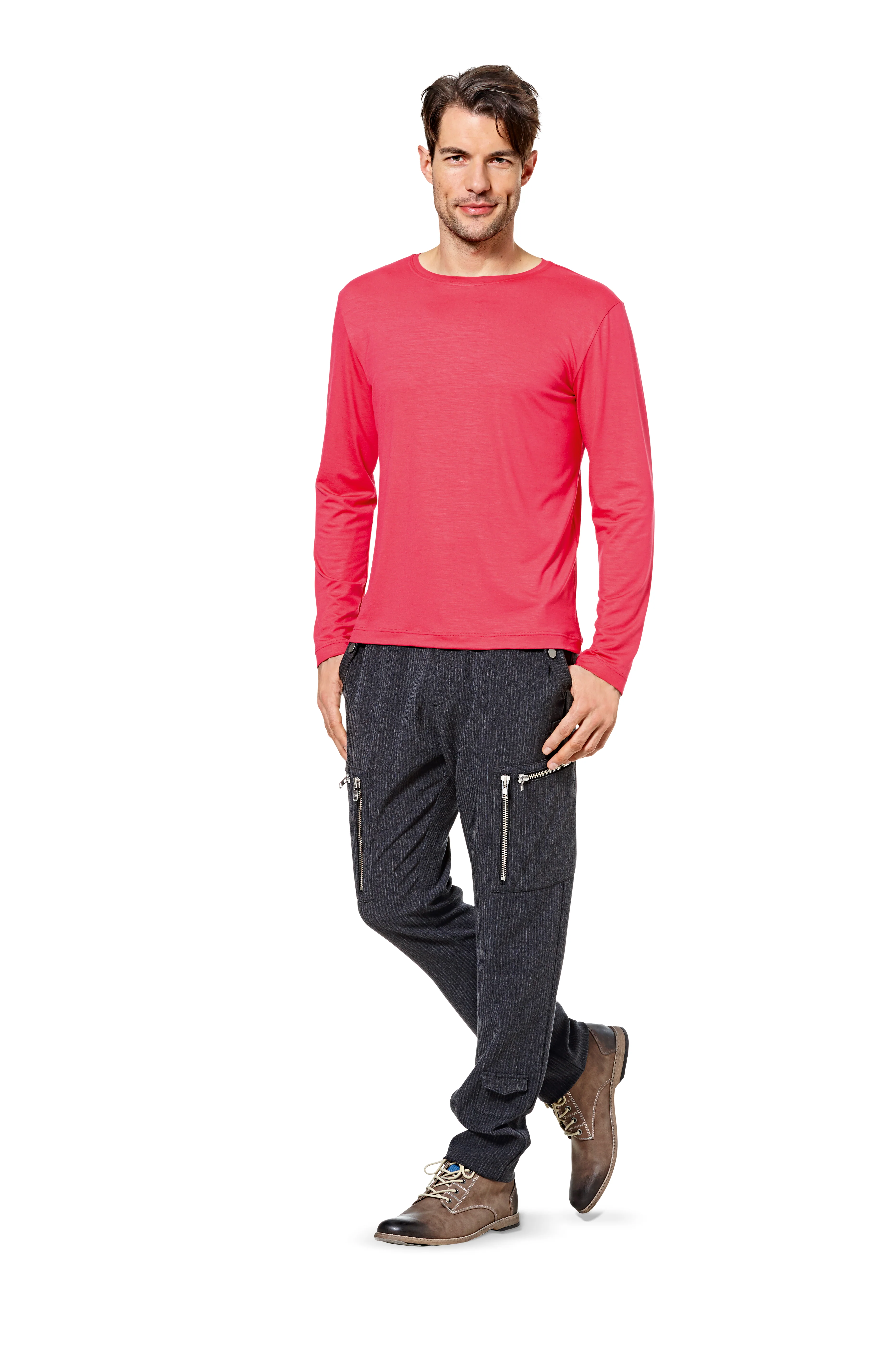 Patron N°6602 Burda : tee-shirt à capuche Petites tailles - Image 3