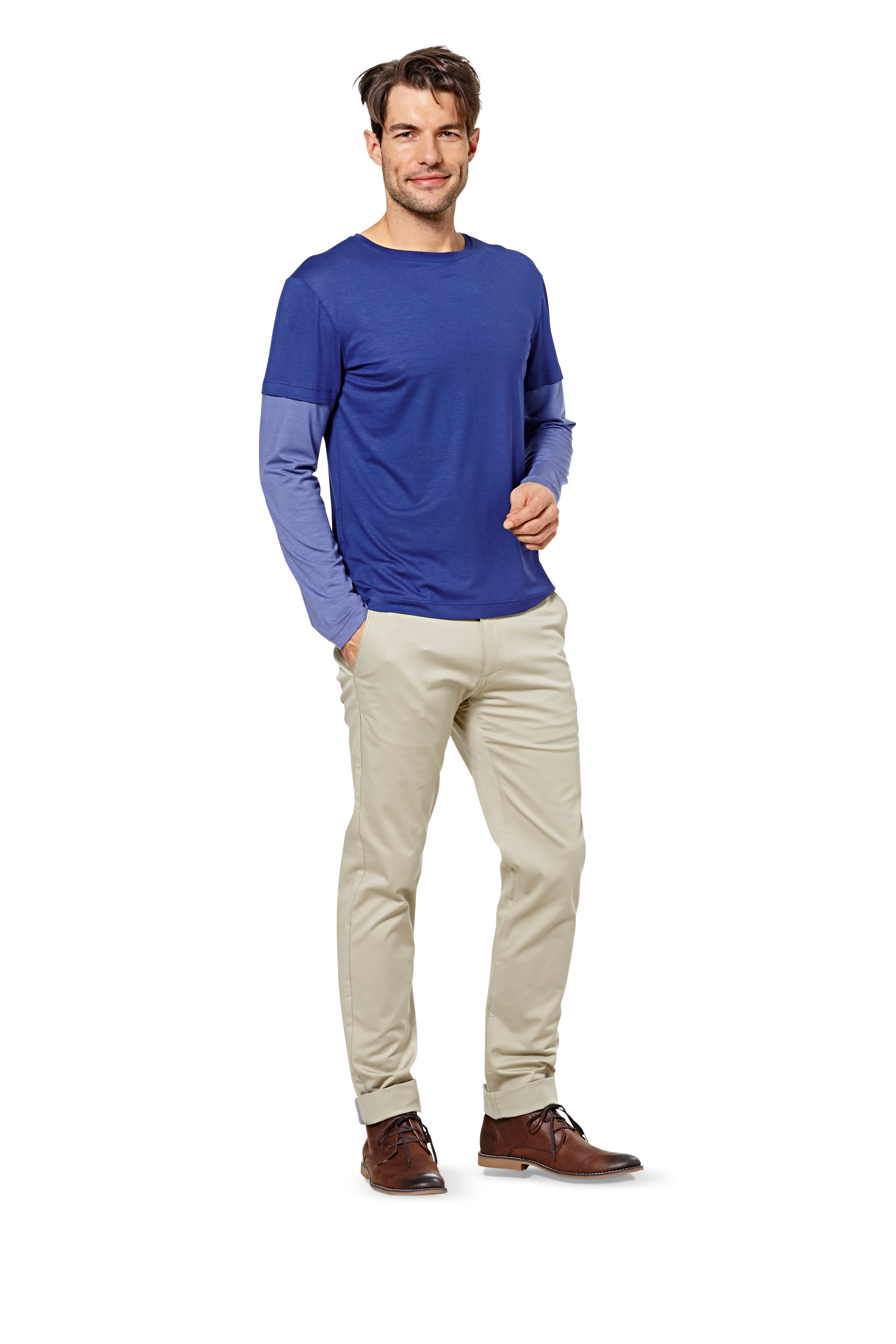 Patron N°6602 Burda : tee-shirt à capuche Petites tailles - Image 4