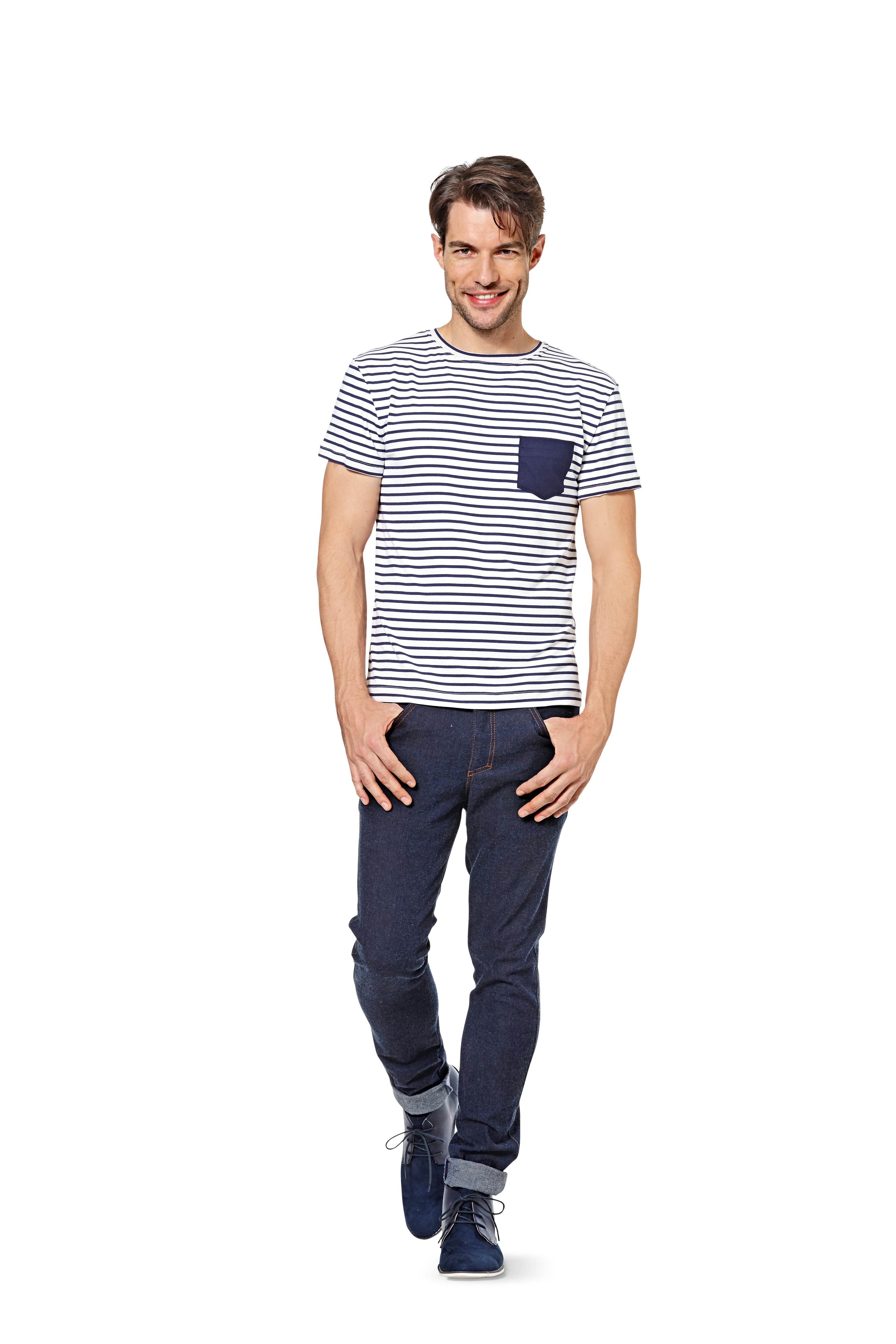 Patron N°6602 Burda : tee-shirt à capuche Petites tailles - Image 6