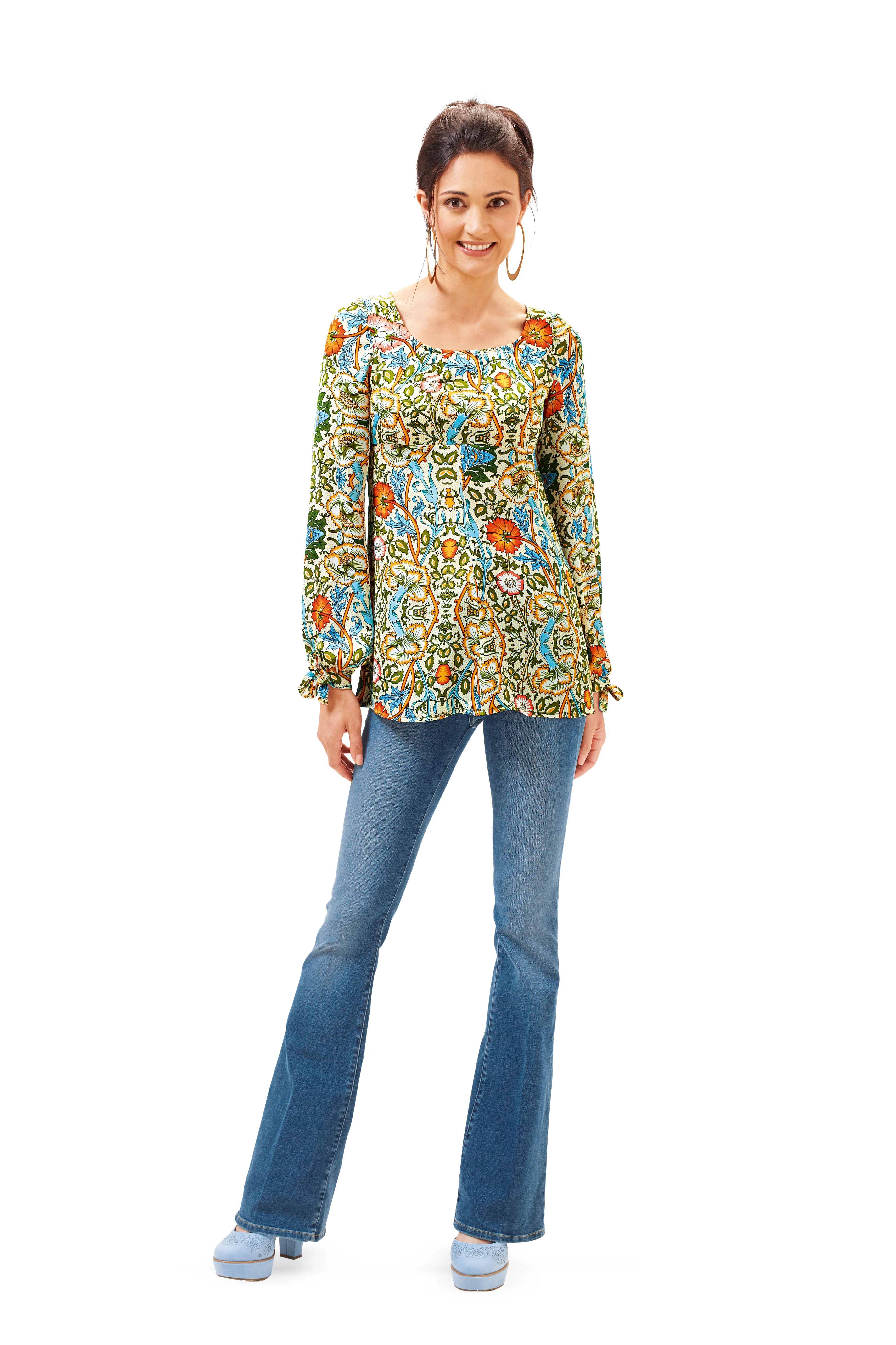Patron N°6685 Burda : Robe et top taille haute - Image 5