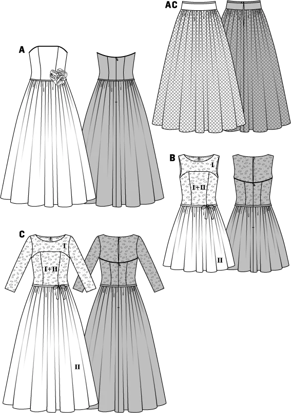 Patron n°6776 : Robe de mariée - Image 2