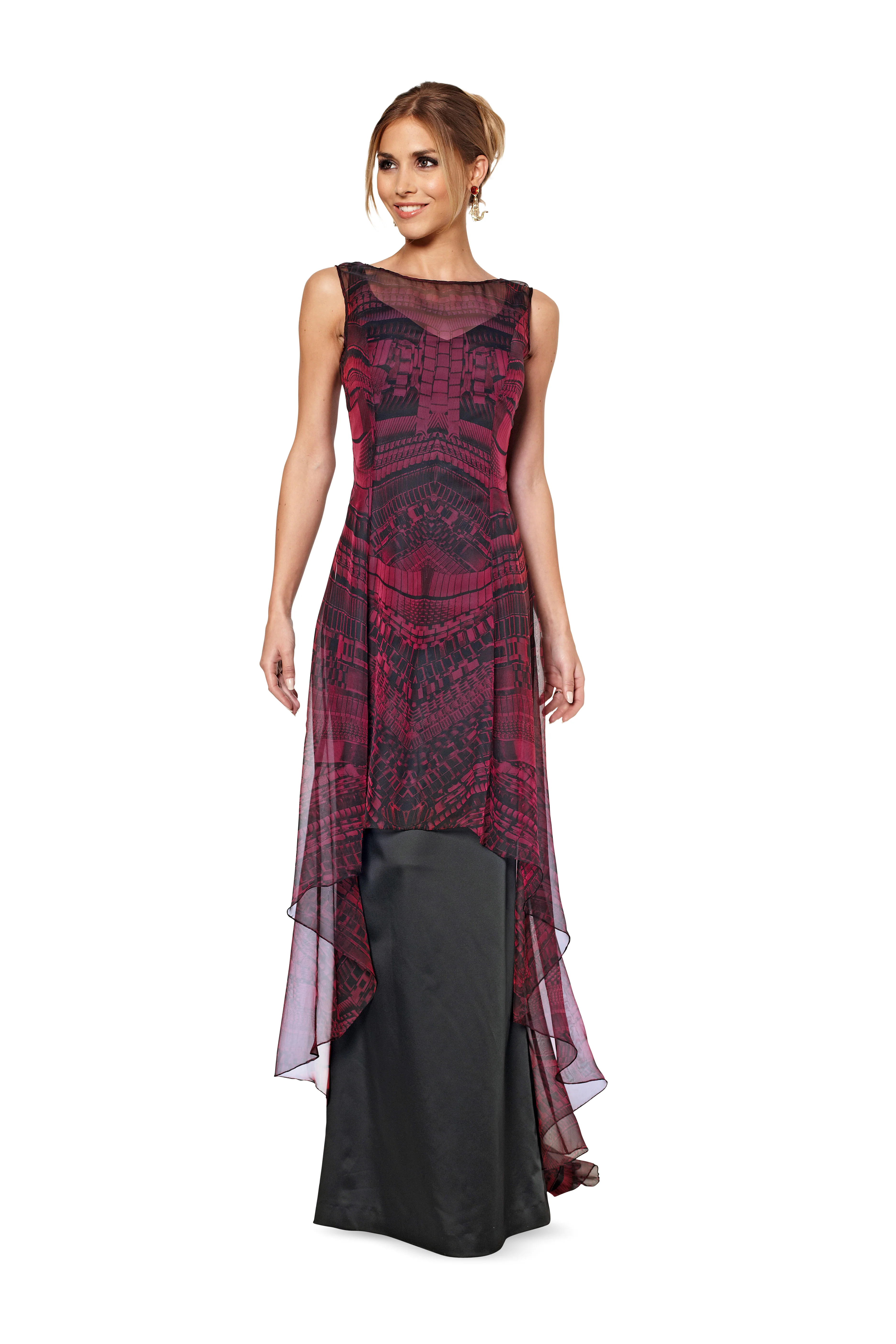 Patron n°6866 : Robe de soirée, Robe chasuble, Transparent - Image 6