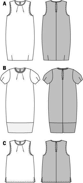 Patron n°6914 : Haut et Robe - Image 2