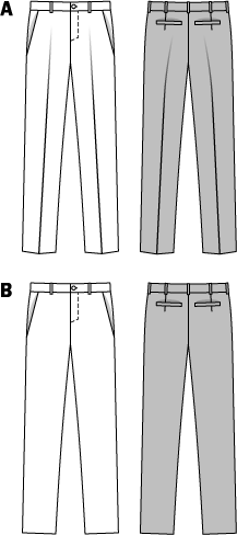 Patron n°6933 : Pantalon pour Homme - Image 2