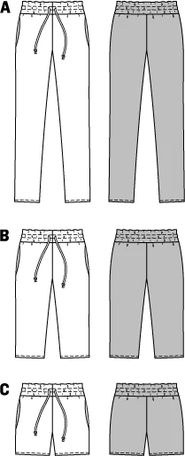 Patron n°6938: Pantalon et short - Image 2