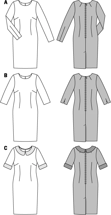 Patron n°7137 : Robe cintrée - Image 2