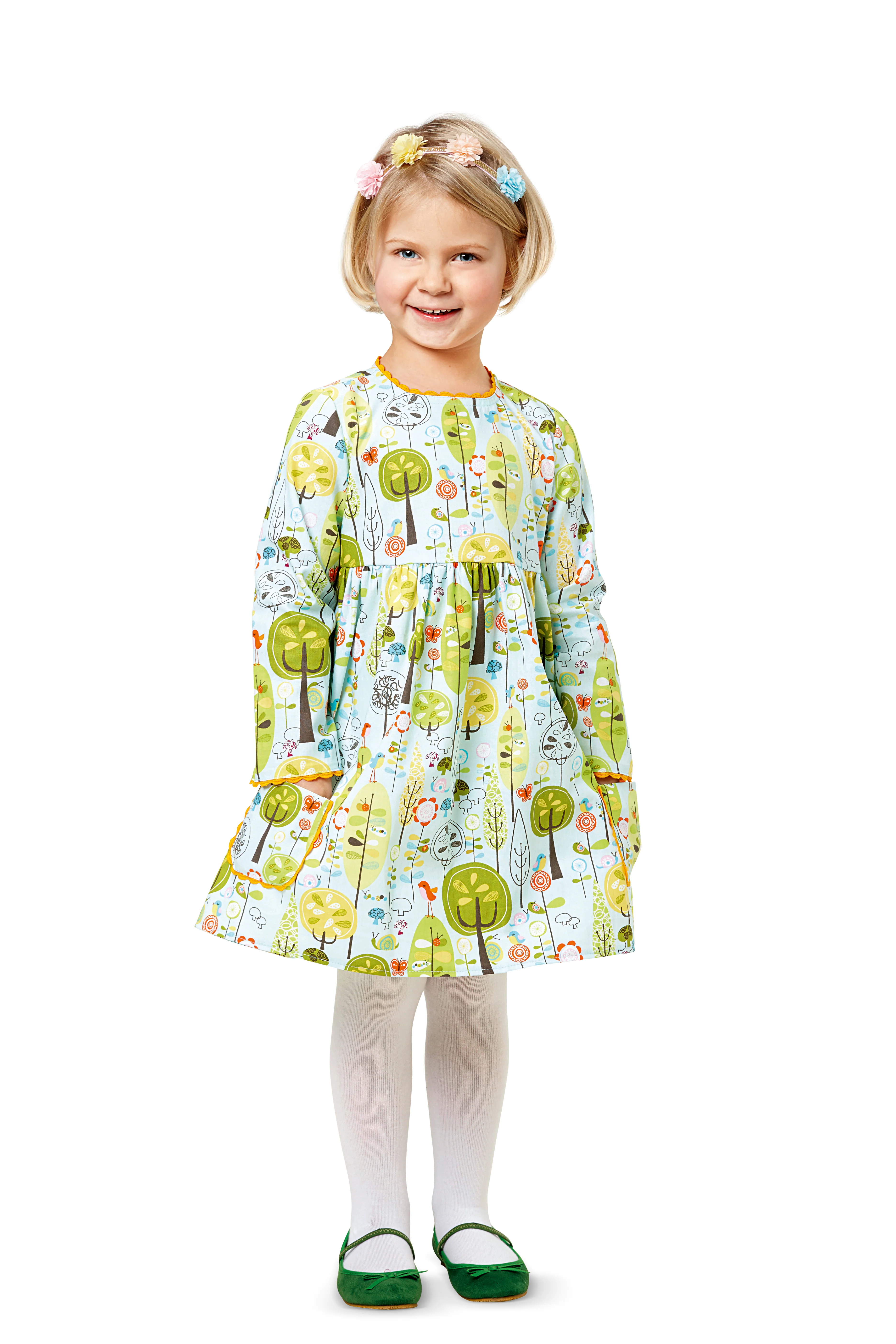 Patron N°9373 Burda : Robe bouffante - Image 3