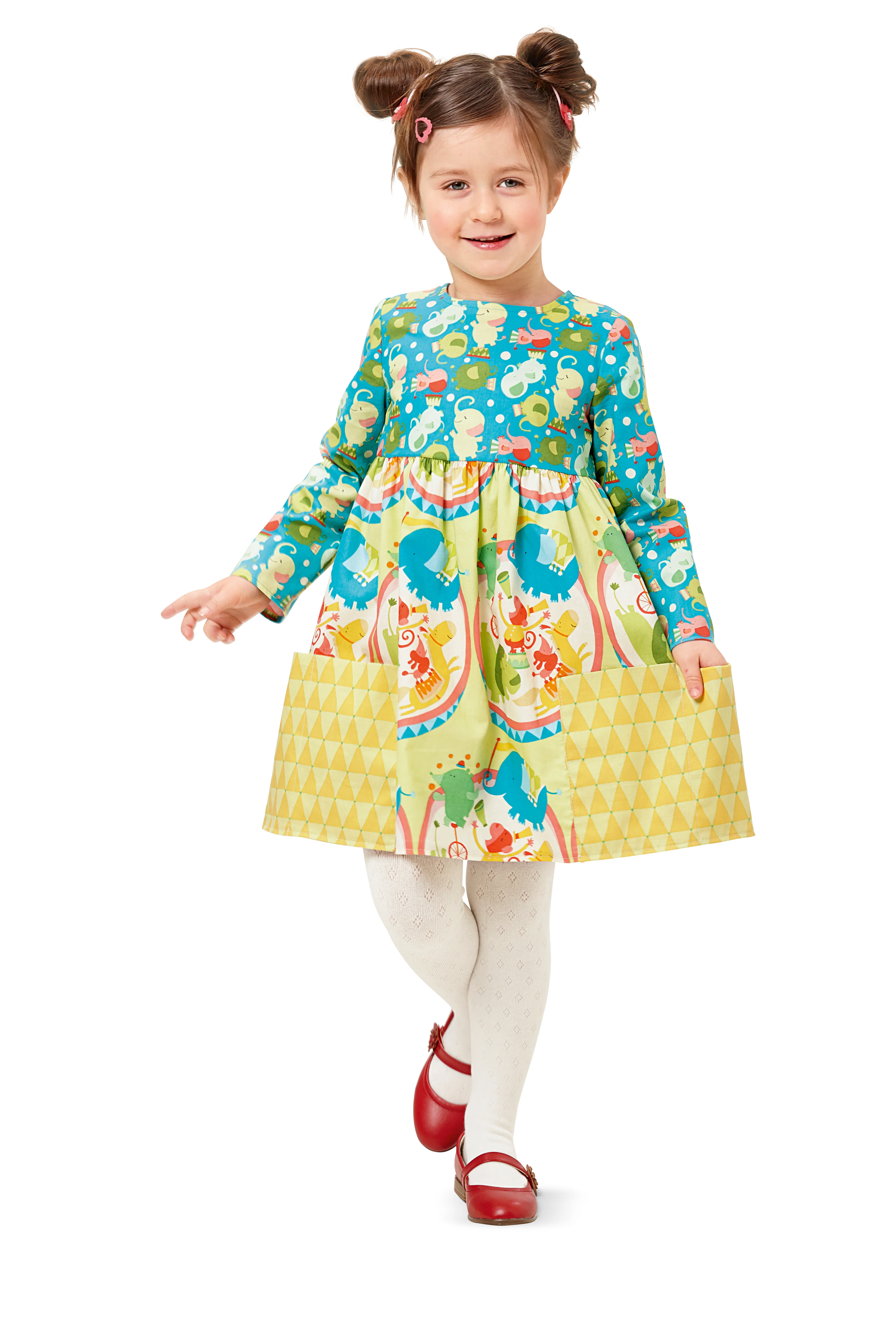 Patron N°9373 Burda : Robe bouffante - Image 5
