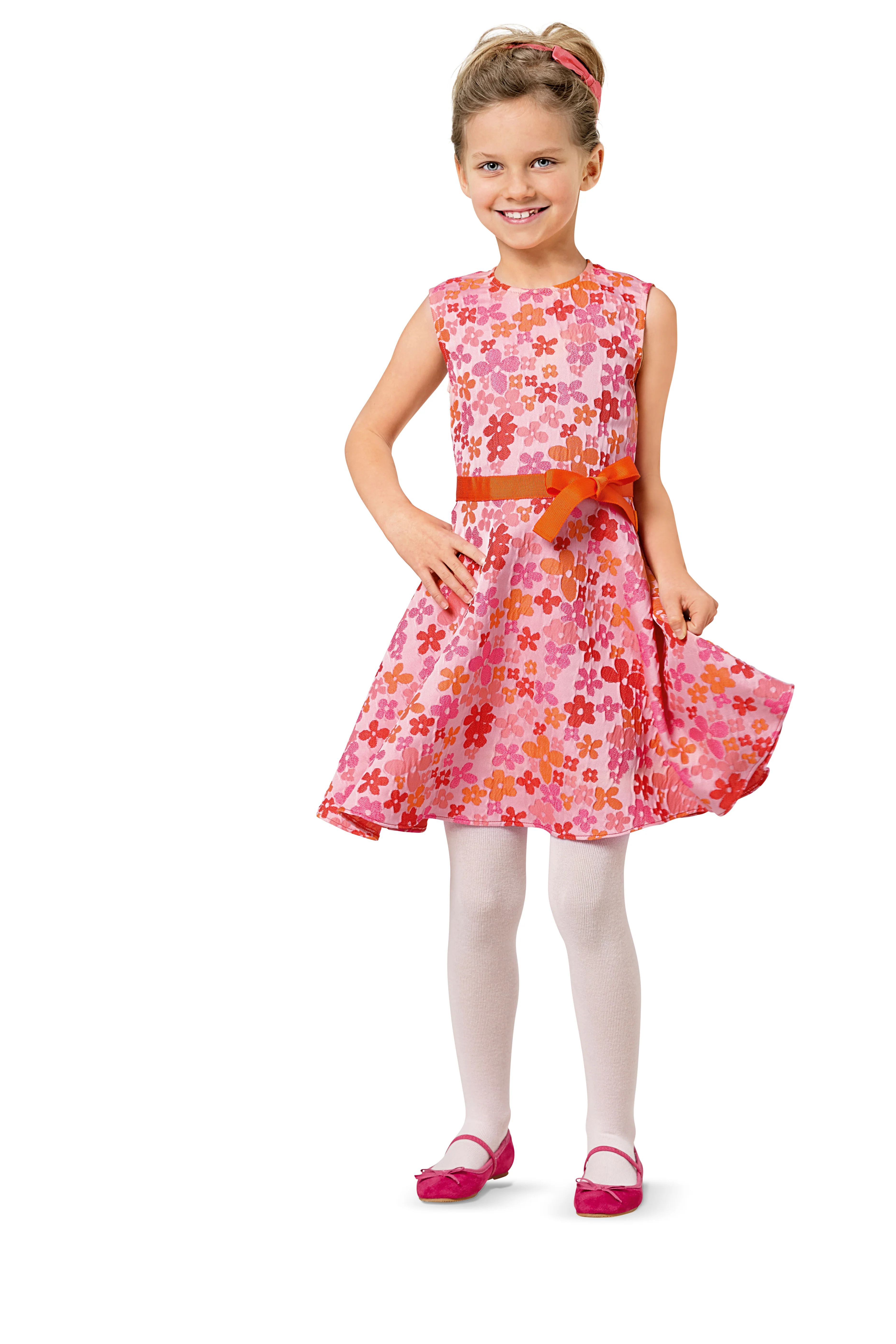 Patron N°9379 Burda : Robe fillette - Image 4