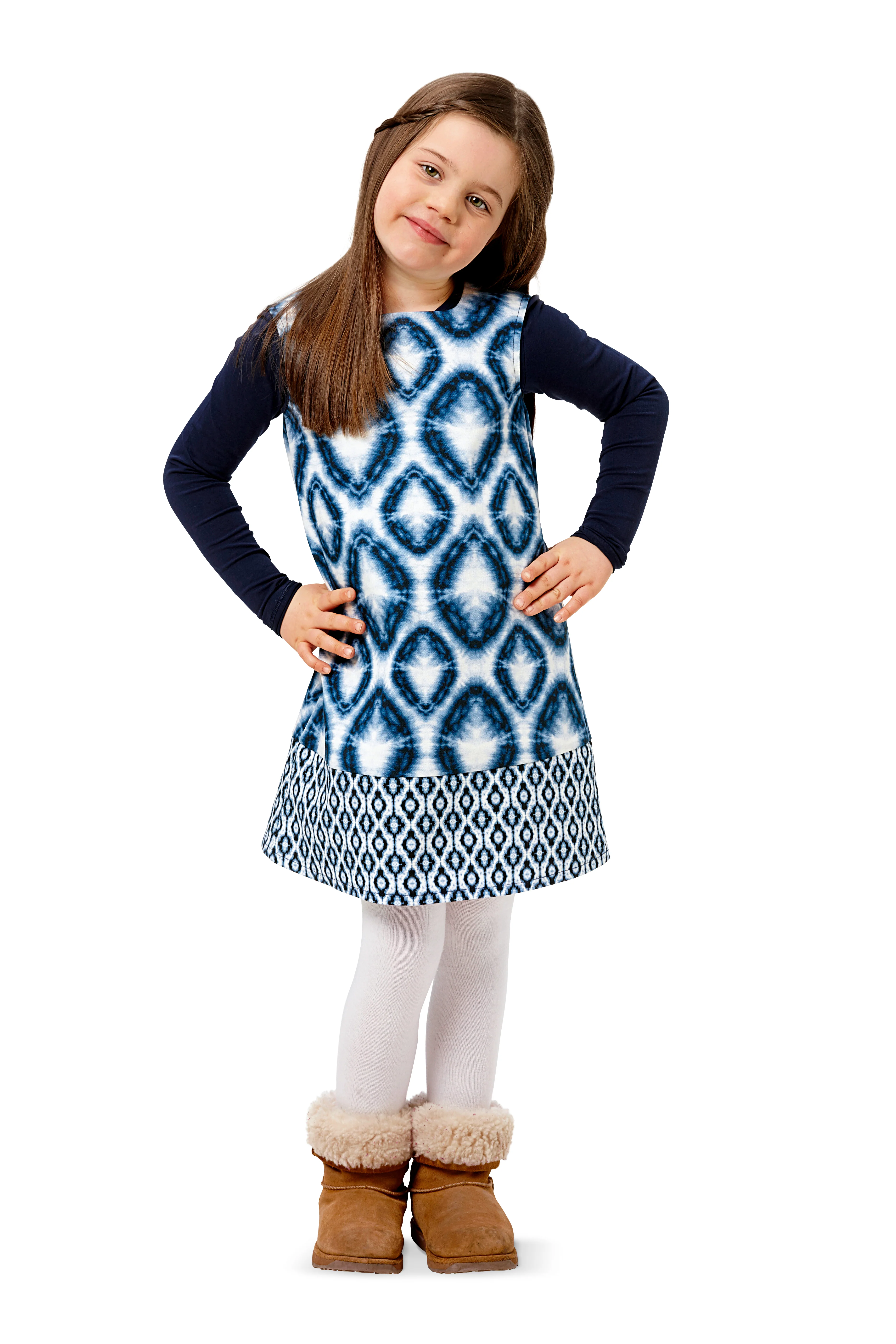 Patron N°9380 Burda : Robe enfant - Image 4