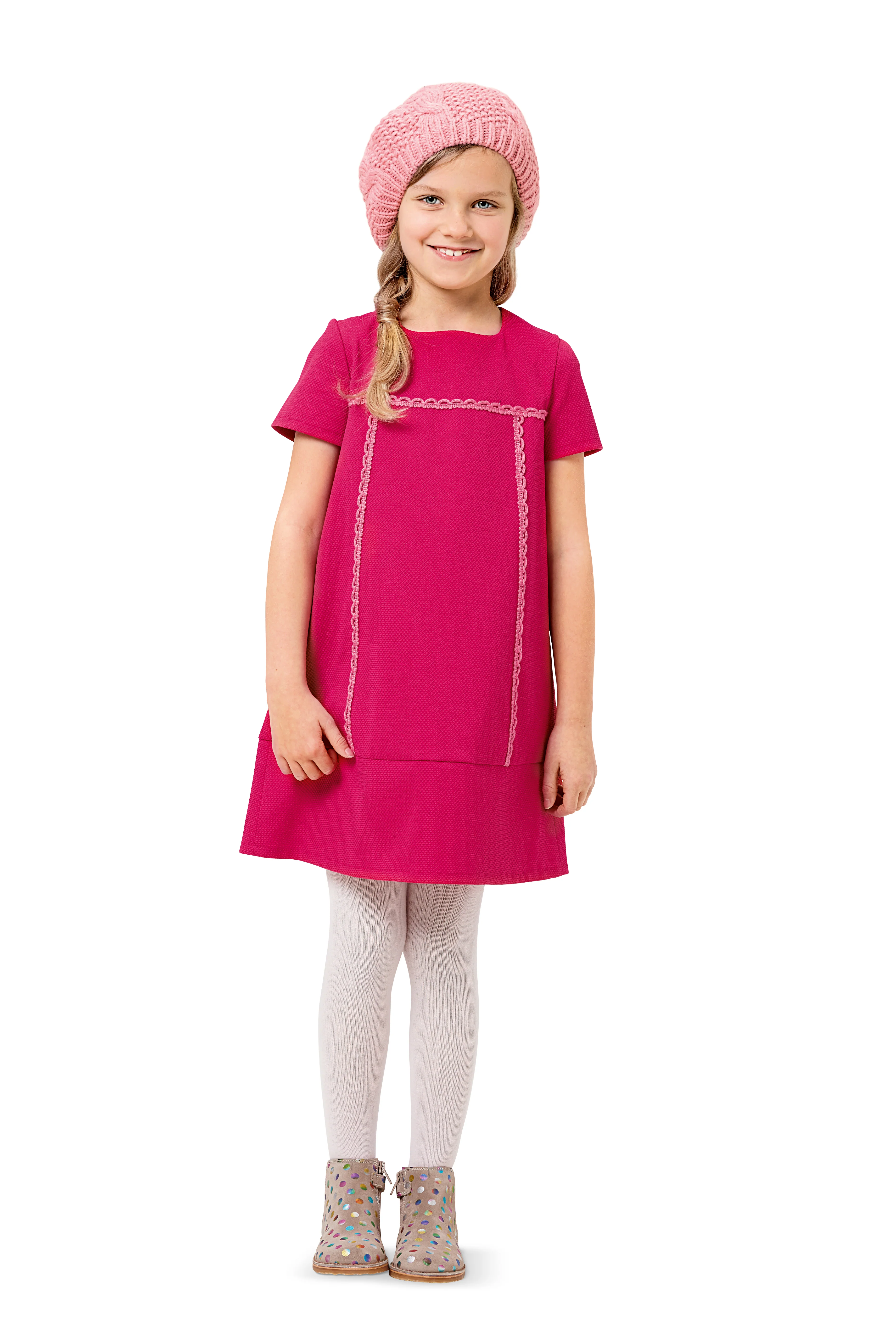 Patron N°9380 Burda : Robe enfant - Image 5
