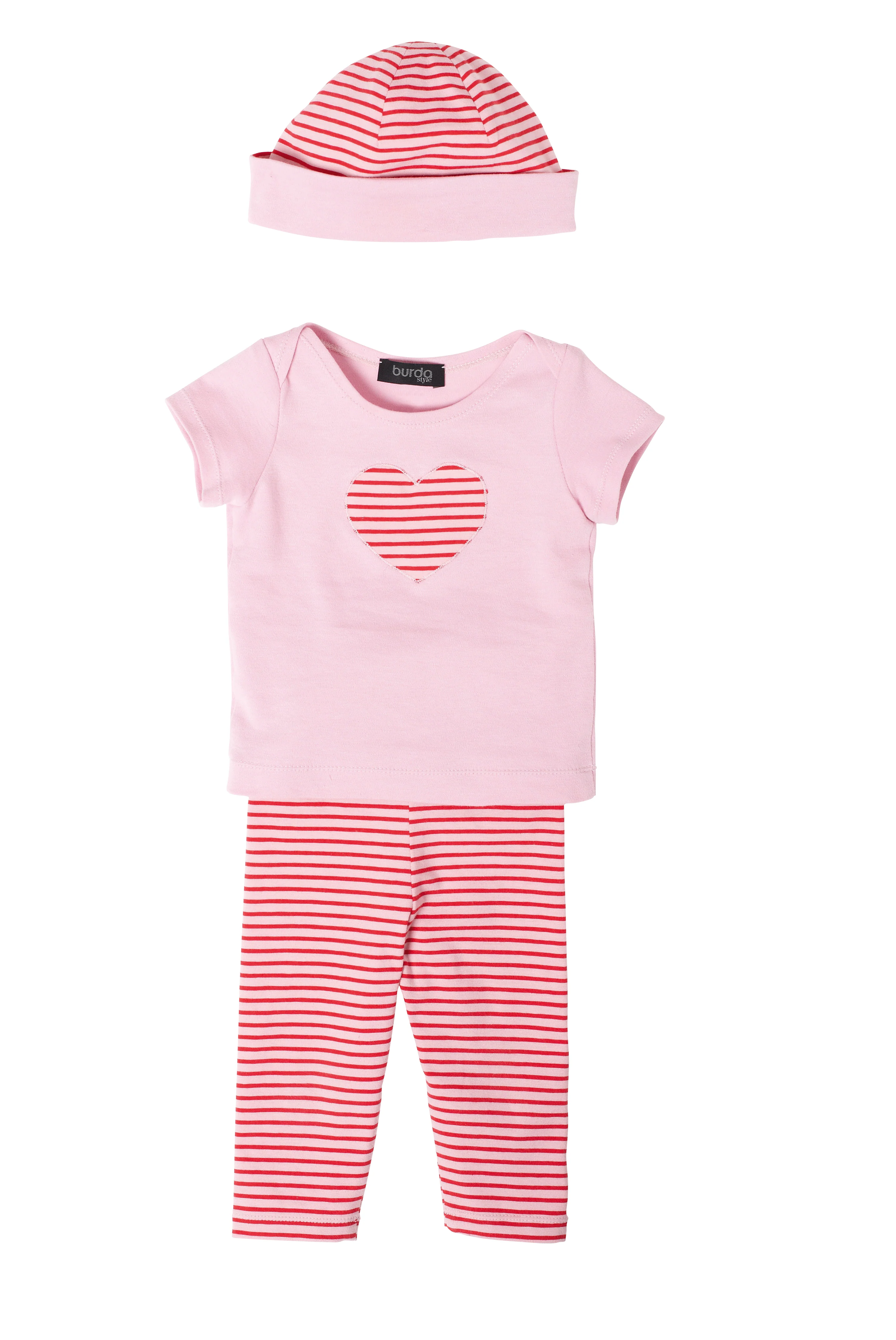Patron n°9423 : Ensemble pour enfants, T-shirt, Pantalon et Bonnet - Image 6