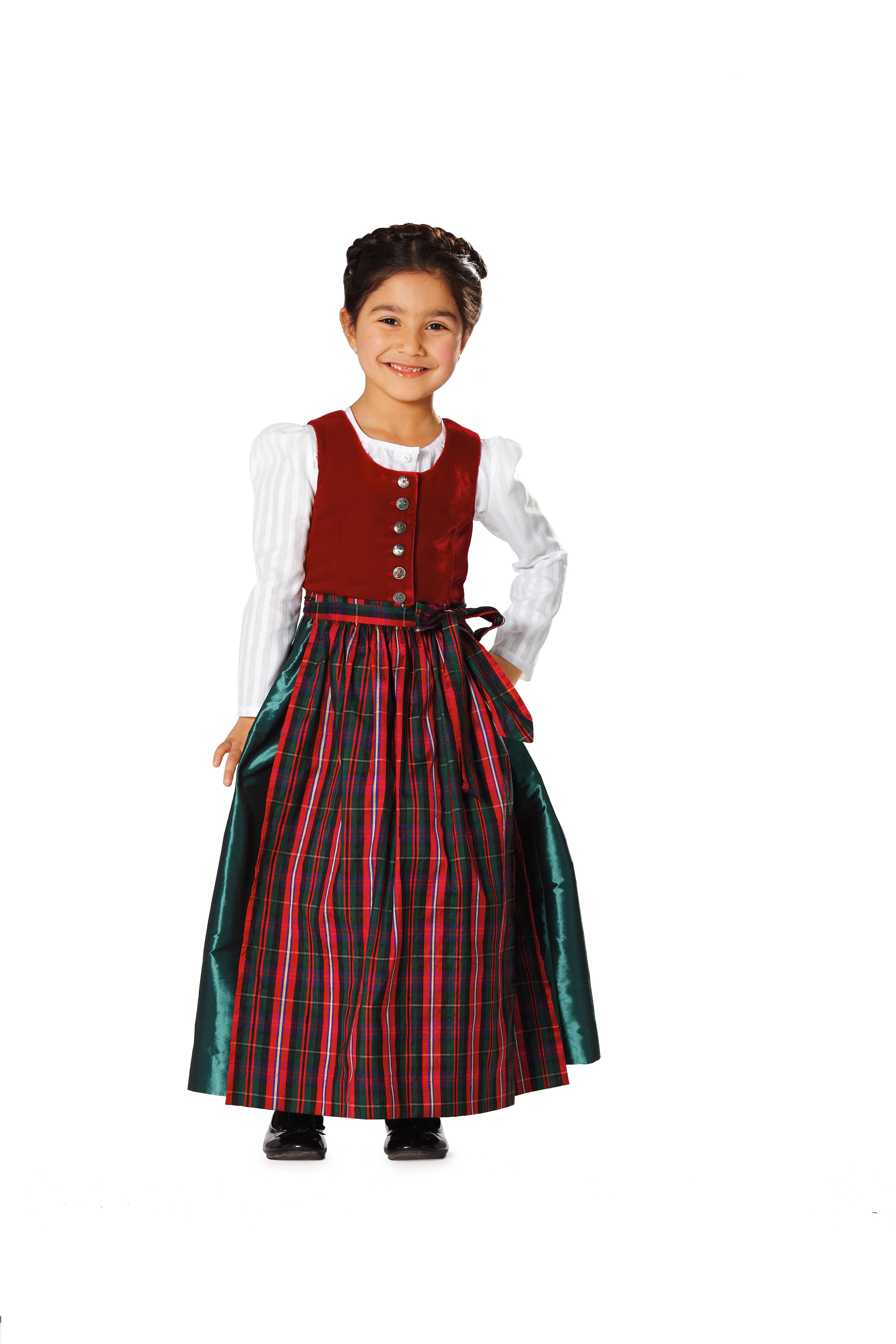 Patron n°9509 : Robe folklore pour fille - Image 4