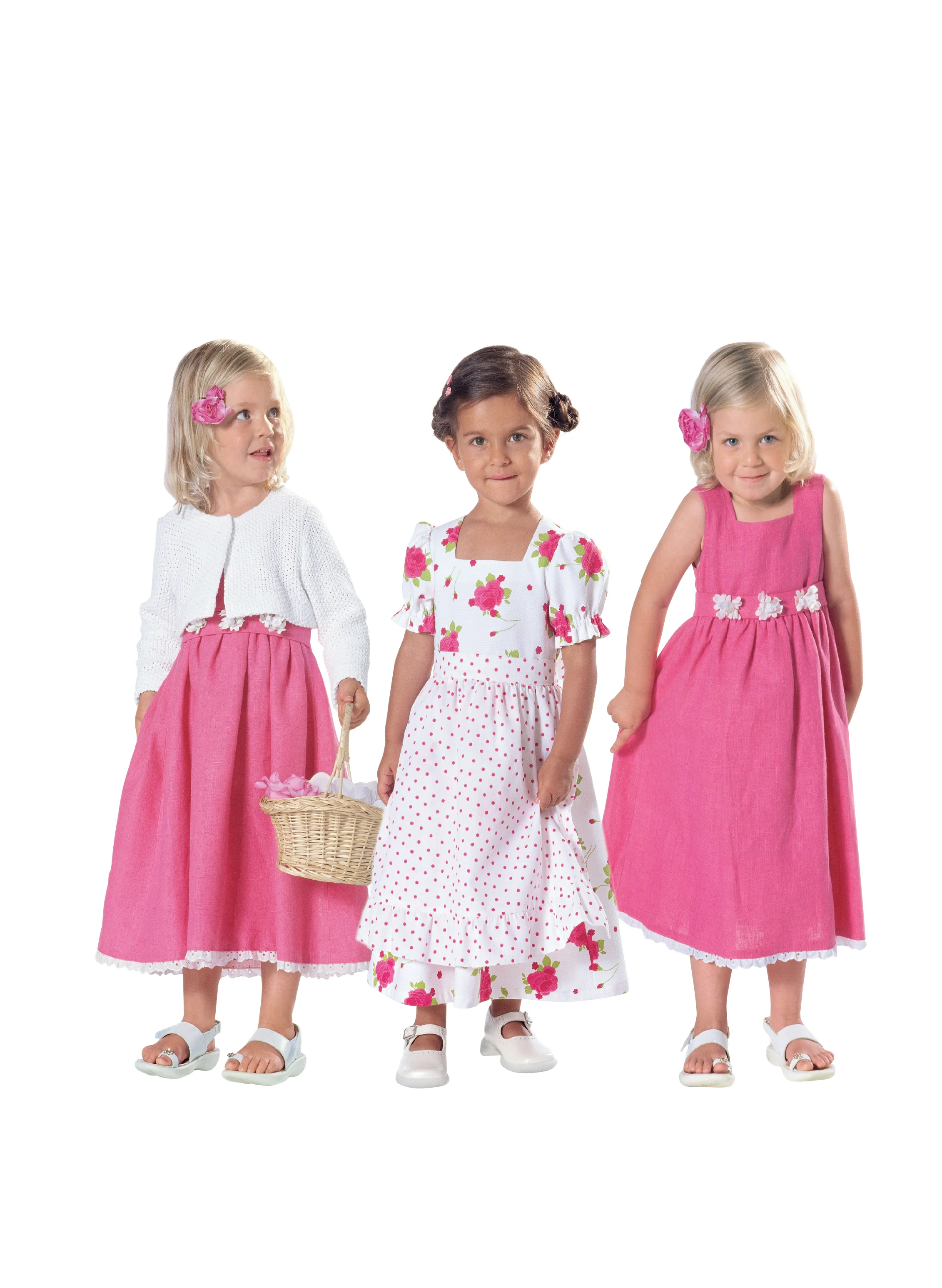 Patron n°9702 : Robe et Veste petite fille - Image 3