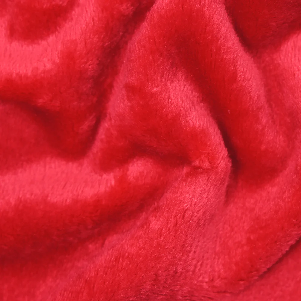Polaire doudou Emma rouge - Image 3