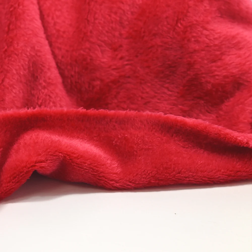 Polaire doudou Emma rouge - Image 4