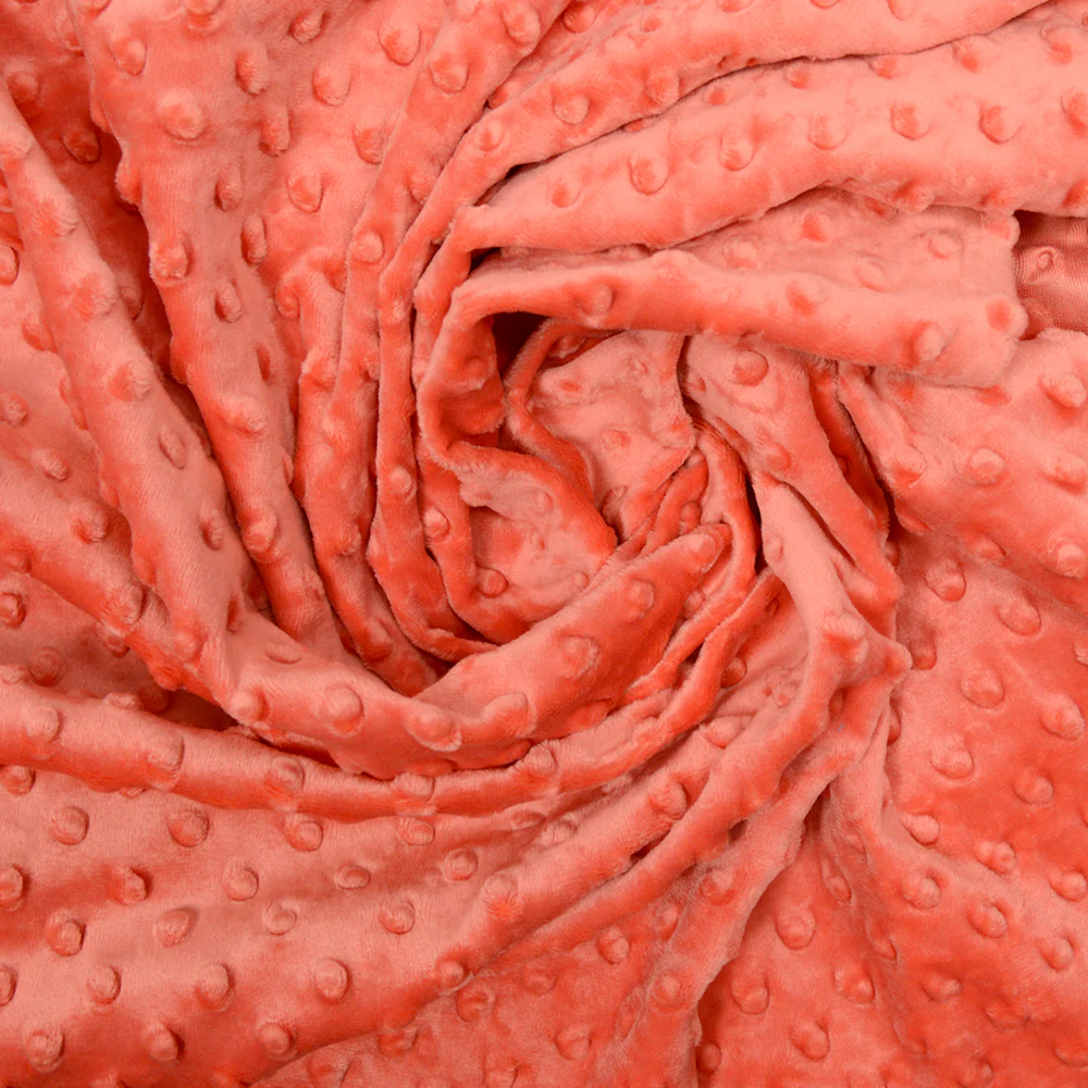 Polaire minky relief corail - Image 5