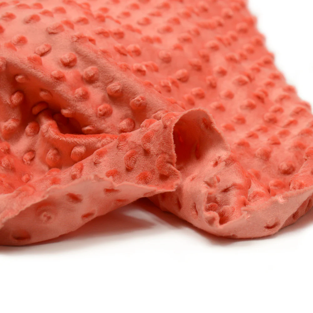 Polaire minky relief corail - Image 6