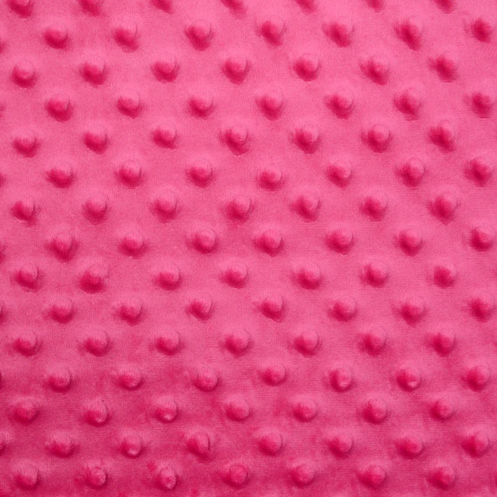 Polaire minky relief fuchsia - Image 2