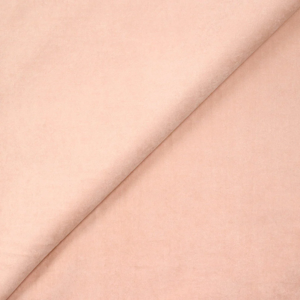 Polyester effet cupro rose