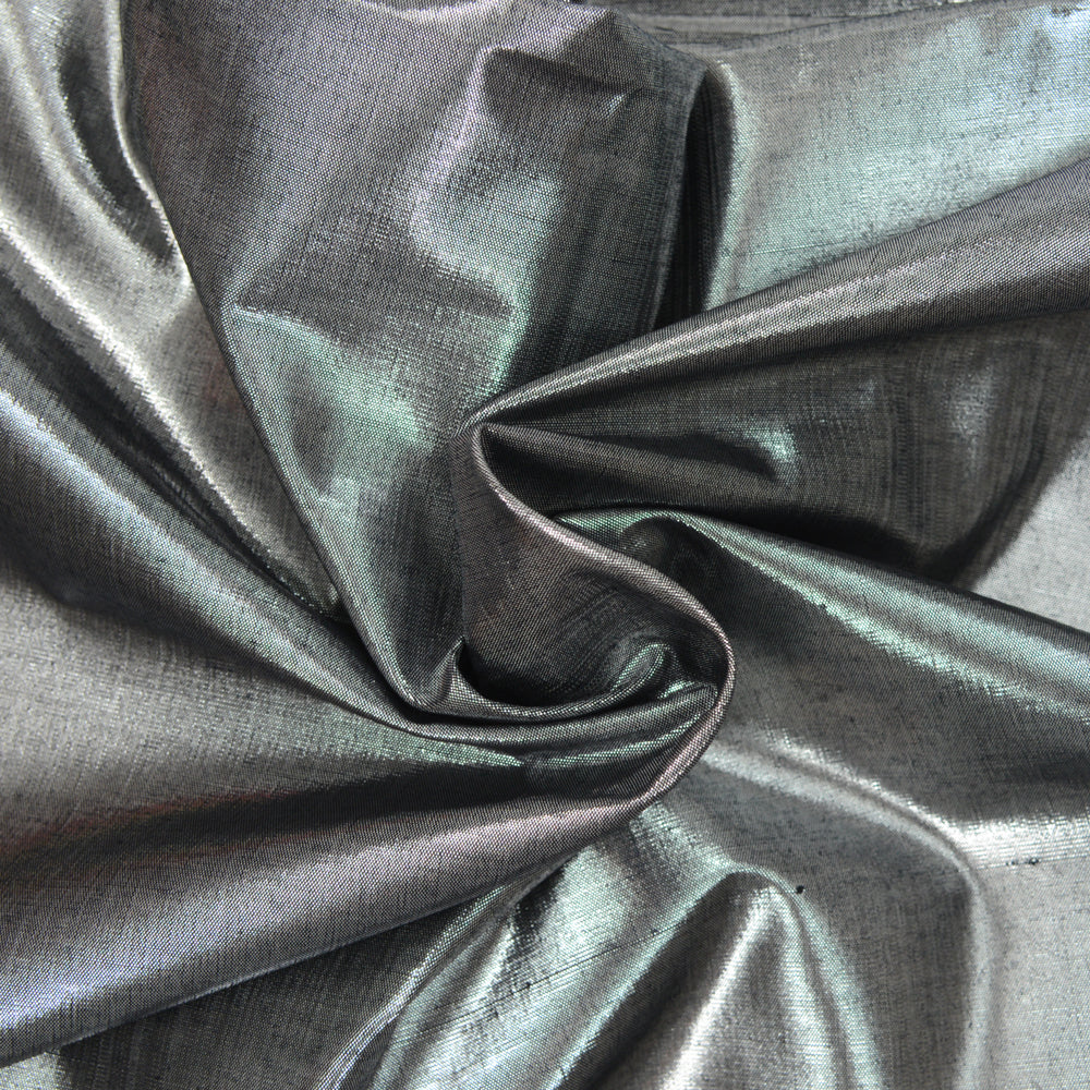 Polyester lamé argent - Image 2