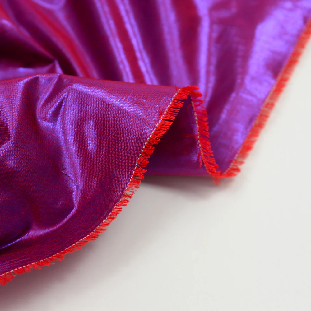 Polyester lamé orchidée - Image 3