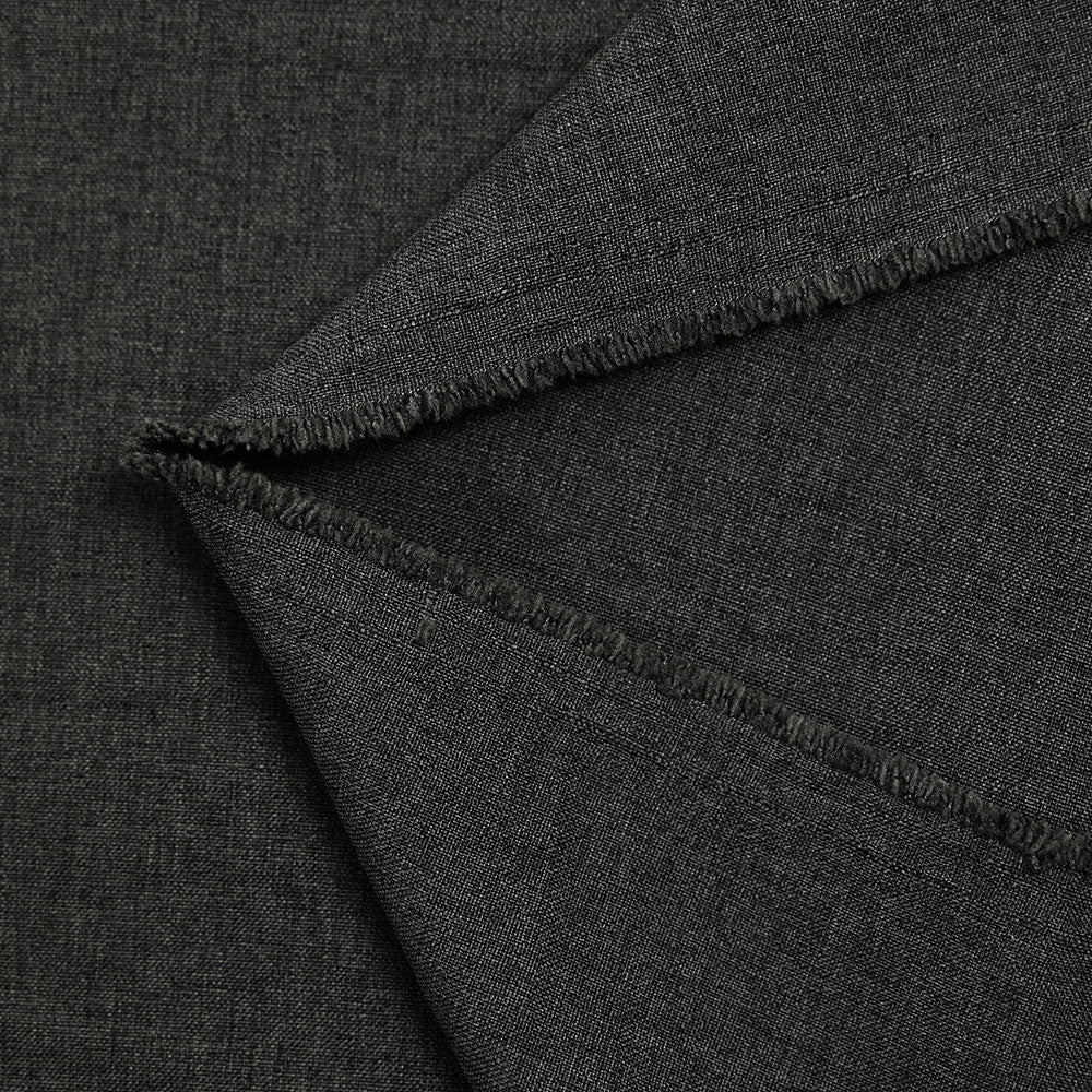 Polyester tissé-teint gris chiné - Image 3