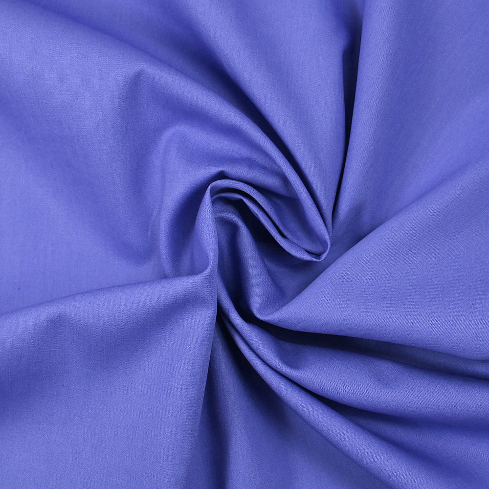 Popeline de coton bleu lavande - Image 2