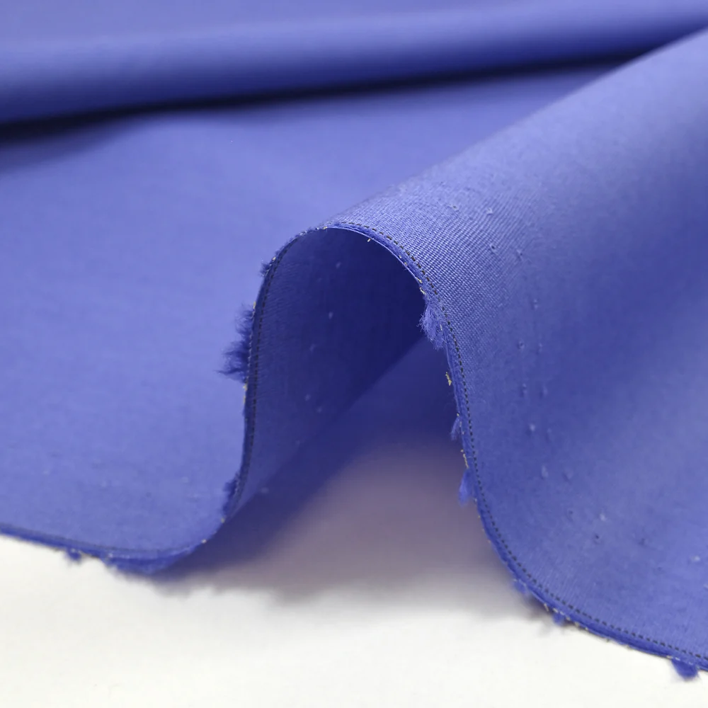 Popeline de coton bleu lavande - Image 4