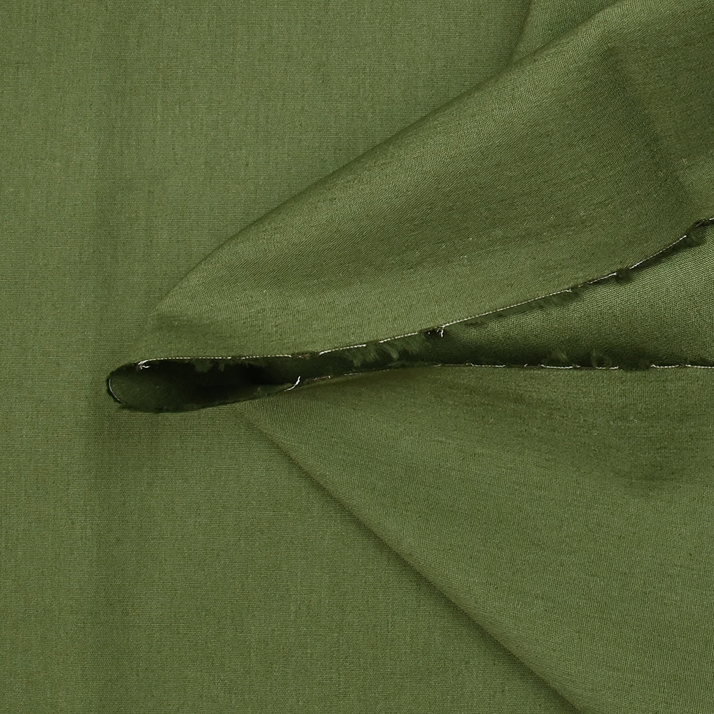 Popeline de coton vert avocat - Image 3