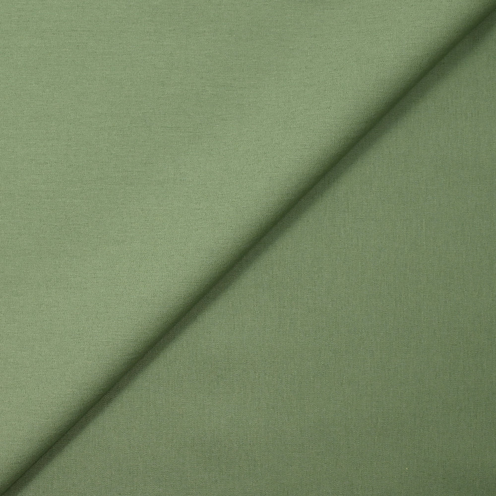 Popeline de coton vert sauge