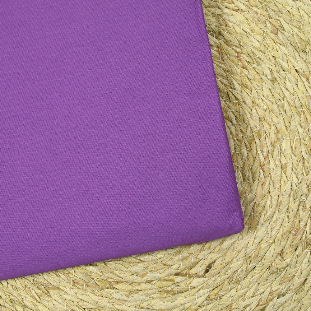 Popeline de coton violet
