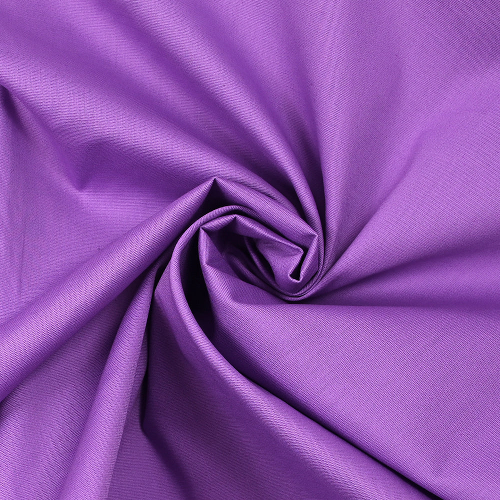 Popeline de coton violet - Image 2